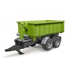 Rimorchio per trattori con container ribaltabile - Bruder 02035